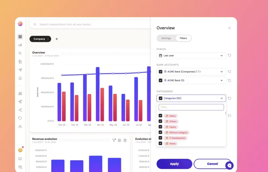 Cash flow platform, AI recruitment, and Tutor Hub — SaaS products built by Eternal Brains
